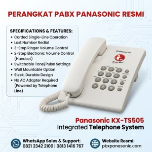 PABX Panasonic KX-TS500 Analog Telephone