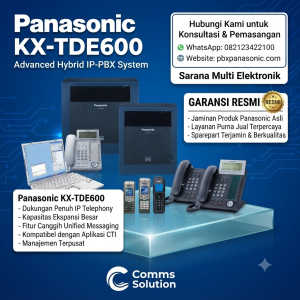 PABX Panasonic KX-TDE600BX up to 960 Port
