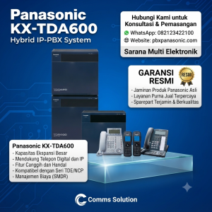 PABX Panasonic KX-TDA600BX up to 960 Port